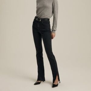 Favorite Daughter Valentina Tower High Rise Cigarette 34" Boulder Jeans Size 27